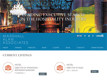 Tablet Screenshot of marshallalan.com
